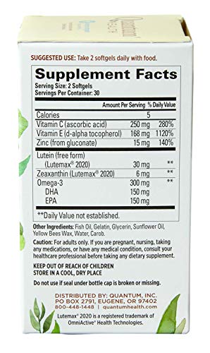 Quantum Macula 30+ lifestyle shot encouraging routine eye care