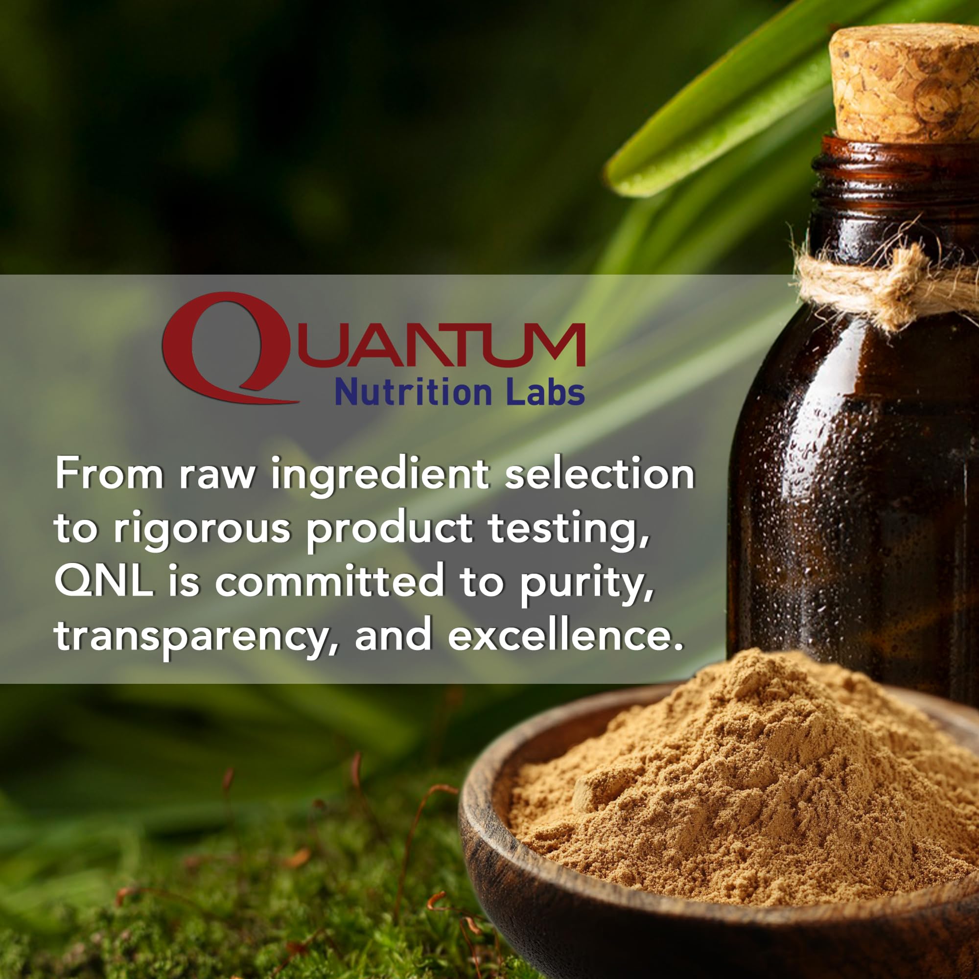 Quantum Nutrition Betaine HCL bottle with water for daily digestion