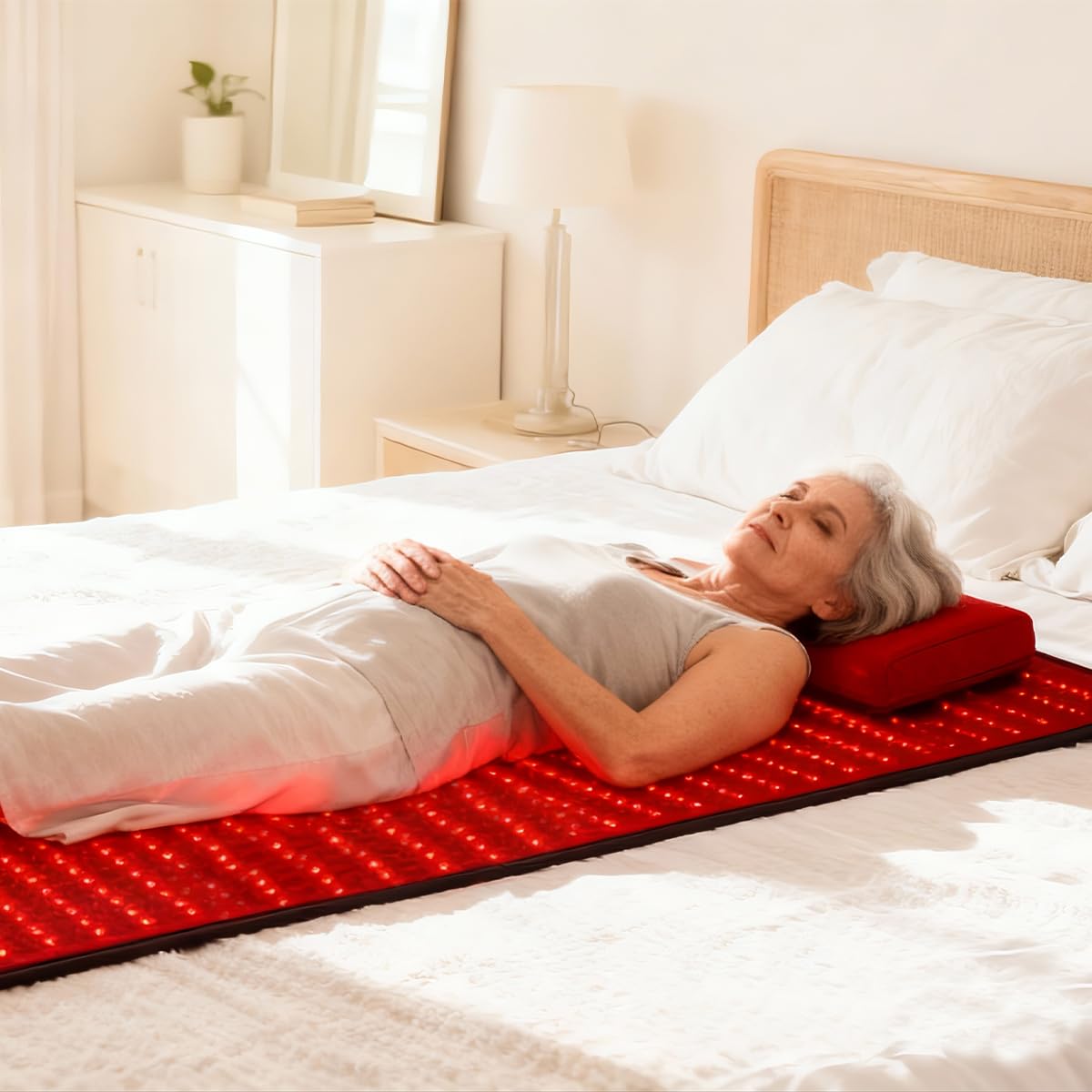Quasar MD mat features a thick 5mm cushion protecting LEDs while you relax.