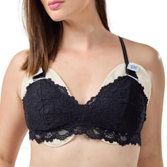 QUEEN OF THE THRONES Castor Oil Pack for Breast large front view, comfortable fit.
