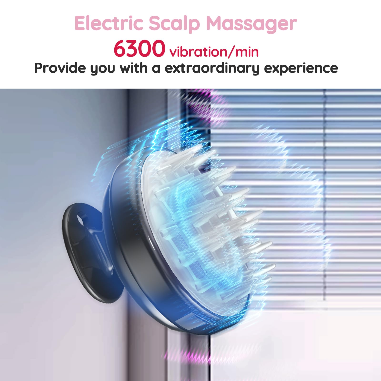Queenwill Cordless design massager in action for on-the-go use
