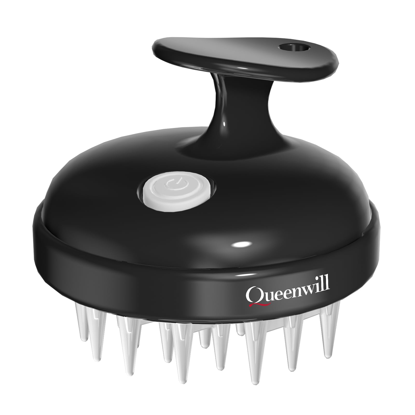 Queenwill Electric Hair Massager front view for scalp stimulation and relaxation