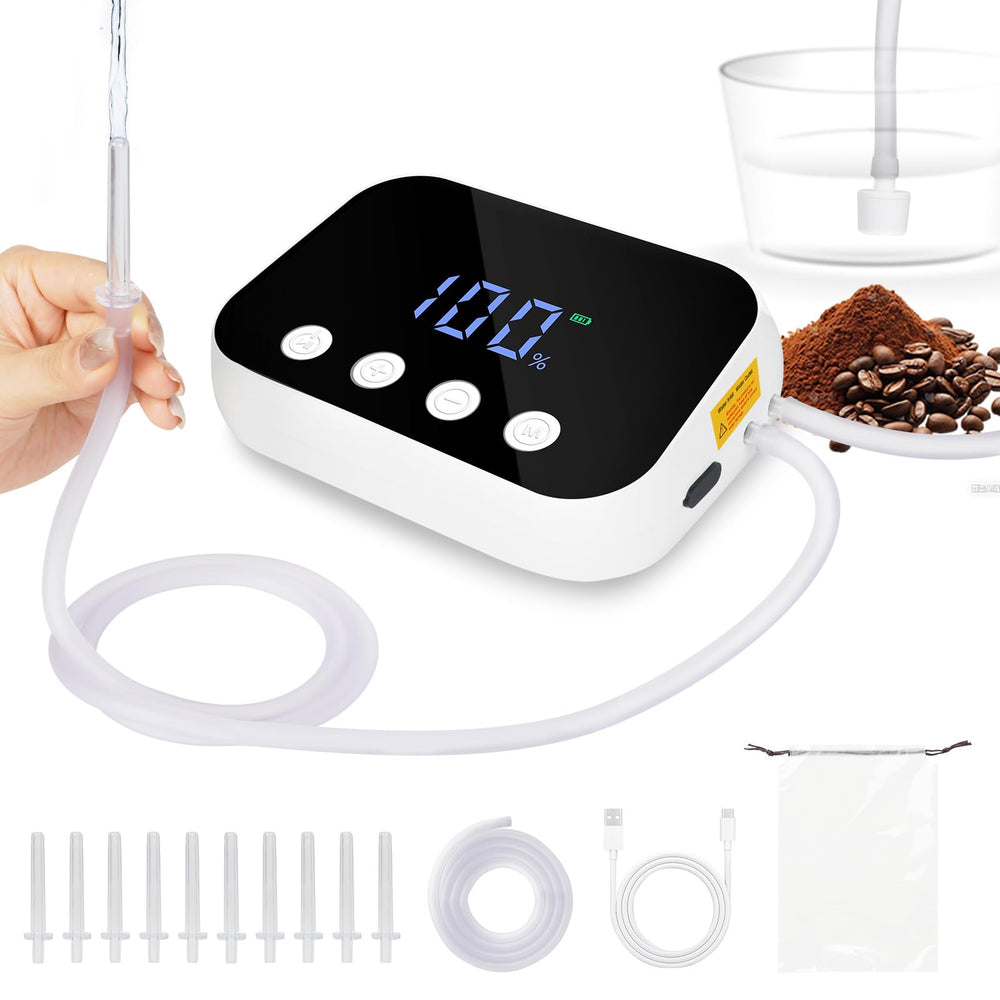 QueScxub Electric Enemas LED display enables precise session control.