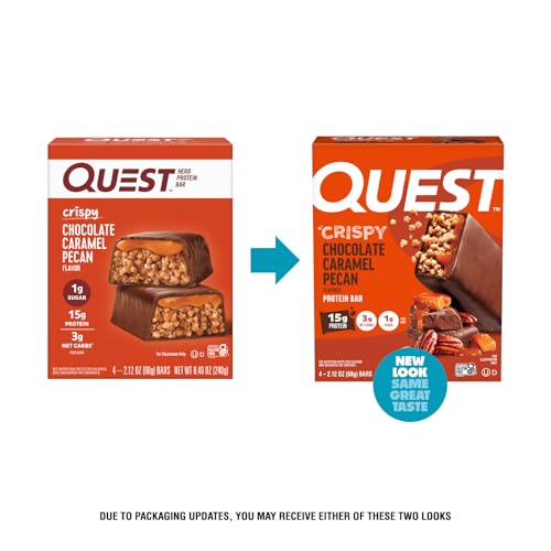 Close-up of Quest bar's chocolate coating showing a smooth outer layer