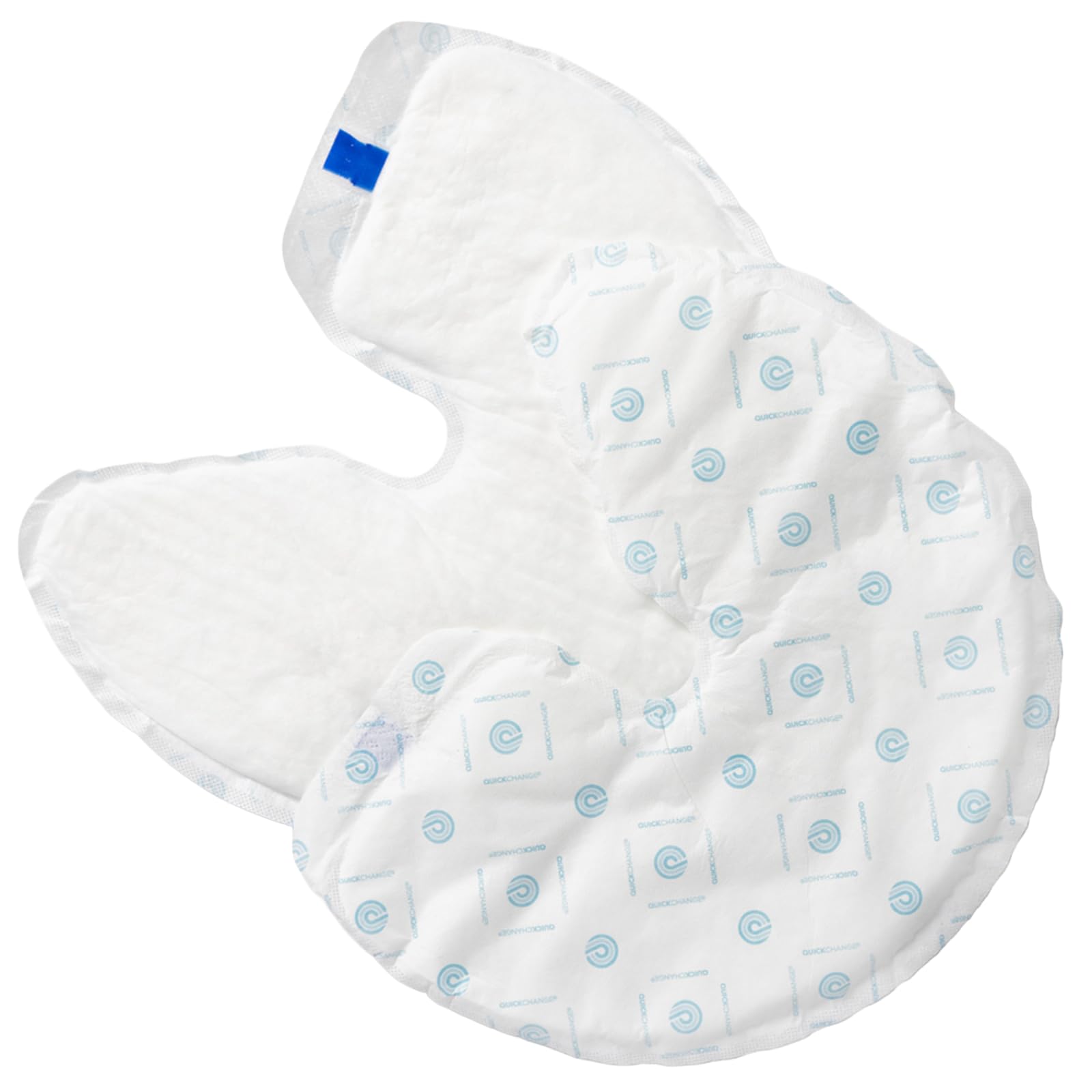 QuickChange wrap inside underwear illustrates secure fit with mesh compatibility.