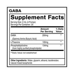 Quicksilver Scientific liposomal GABA + L Theanine pour demonstrating absorption potential