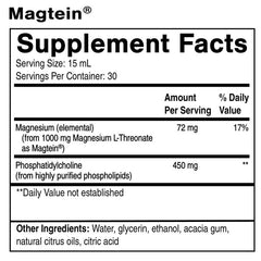 Quicksilver Magtein drops being measured for daytime focus and sleep prep