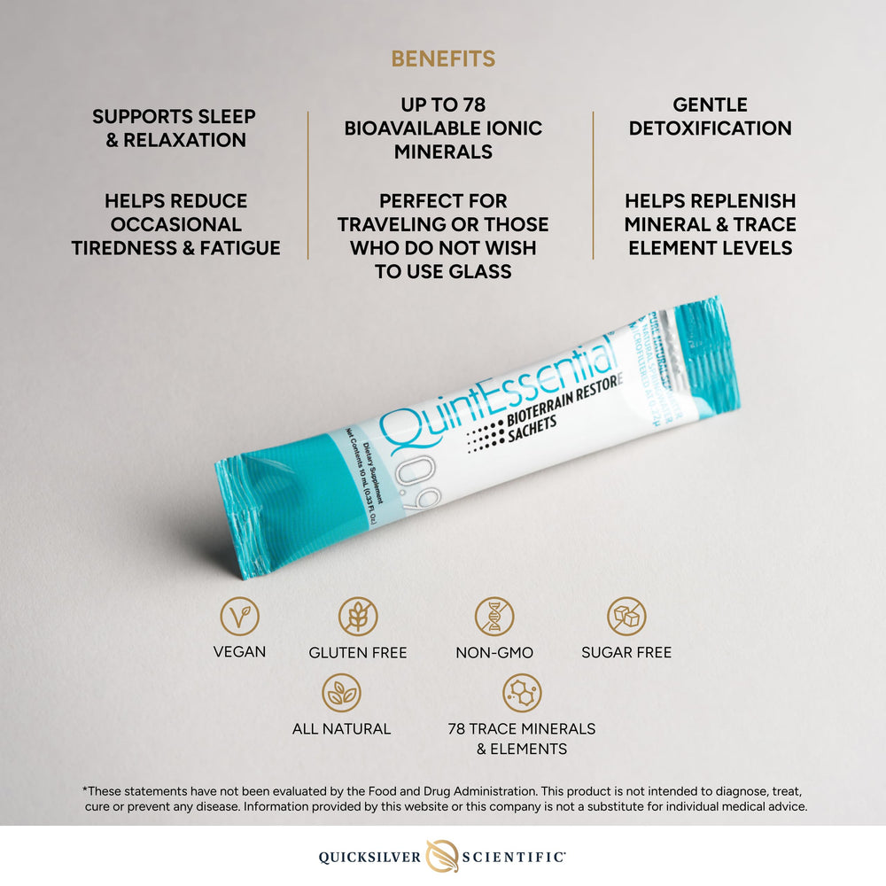 Quicksilver Quintessential alpine spring water dilution adds natural mineral intake