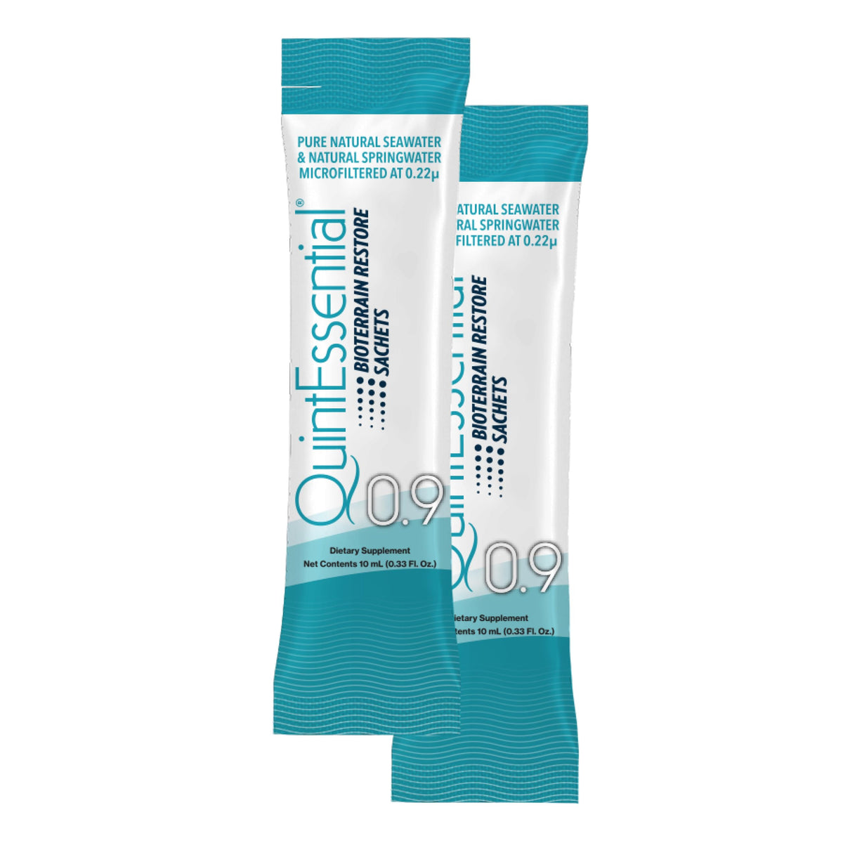 Quicksilver Quintessential zero-point-nine sachet pour for easy on-the-go hydration