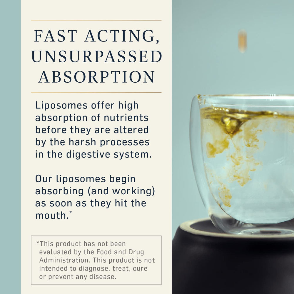Quicksilver Scientific Methyl Charge liposome illustration representing rapid uptake