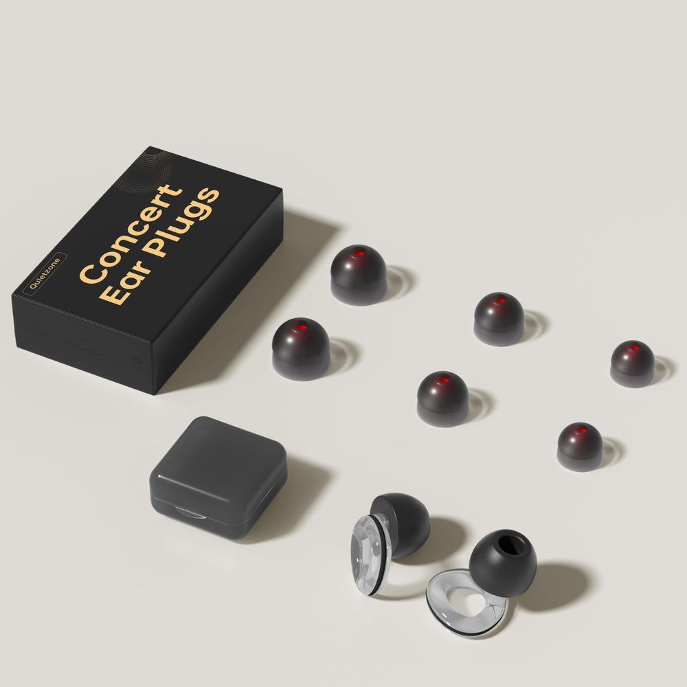 QuietZone versatile noise protection for concerts and travel.