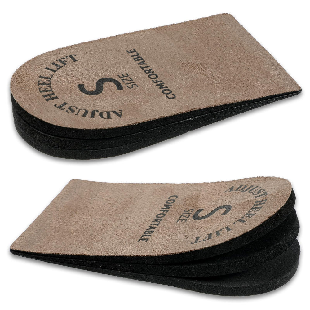 Quilax EVA height-boost half-insole provides discreet daily lift