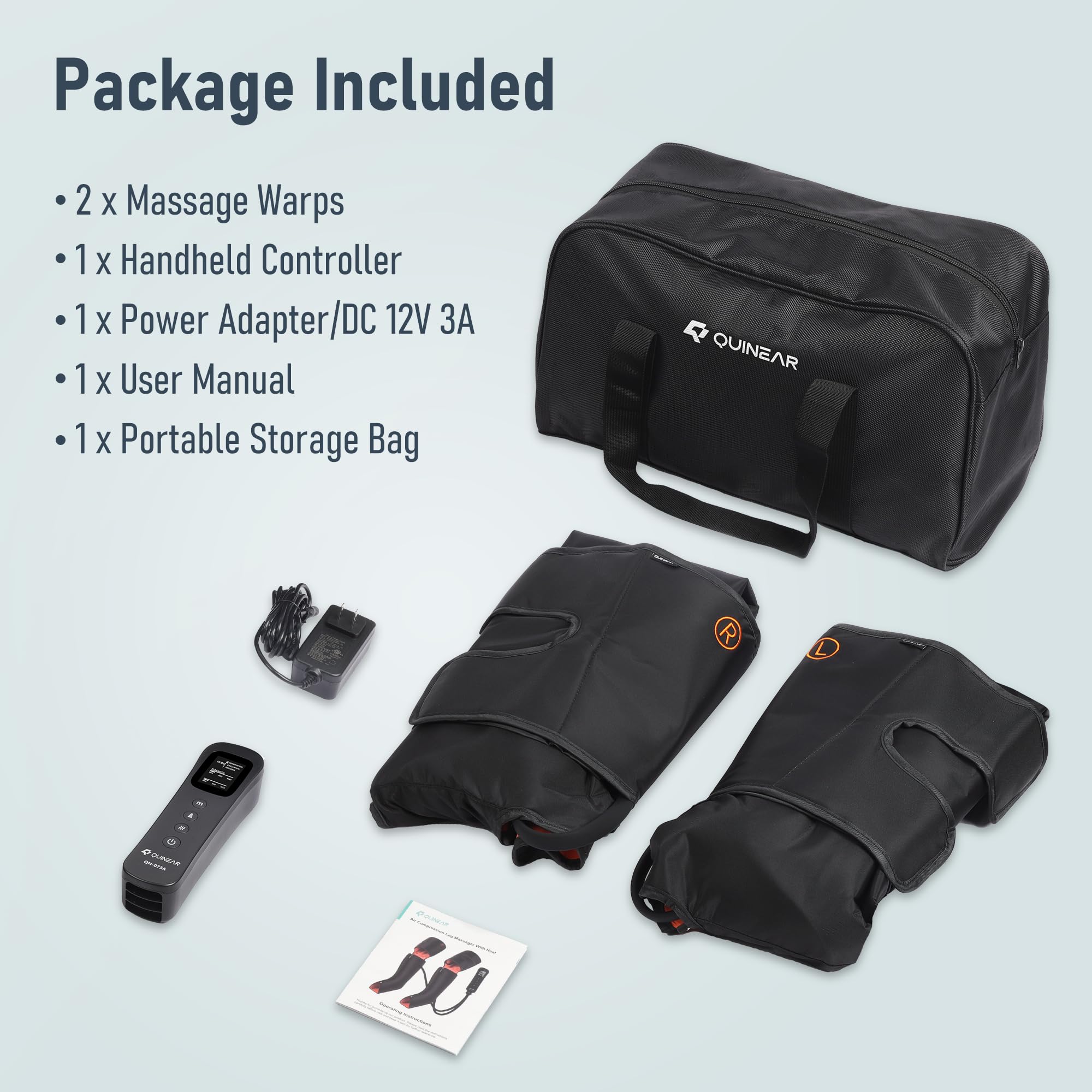 QUINEAR leg massager makes a thoughtful gift for active people
