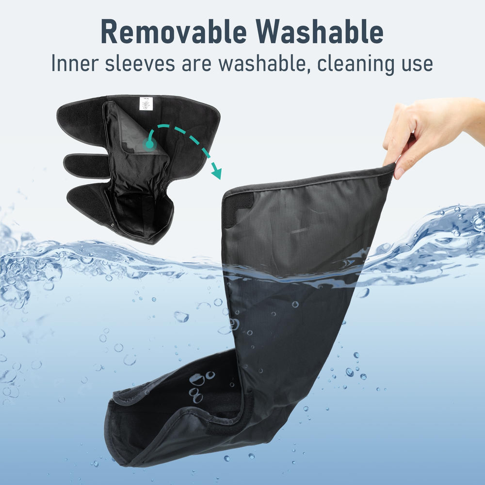 QUINEAR leg massager machine-washable liners for hygiene