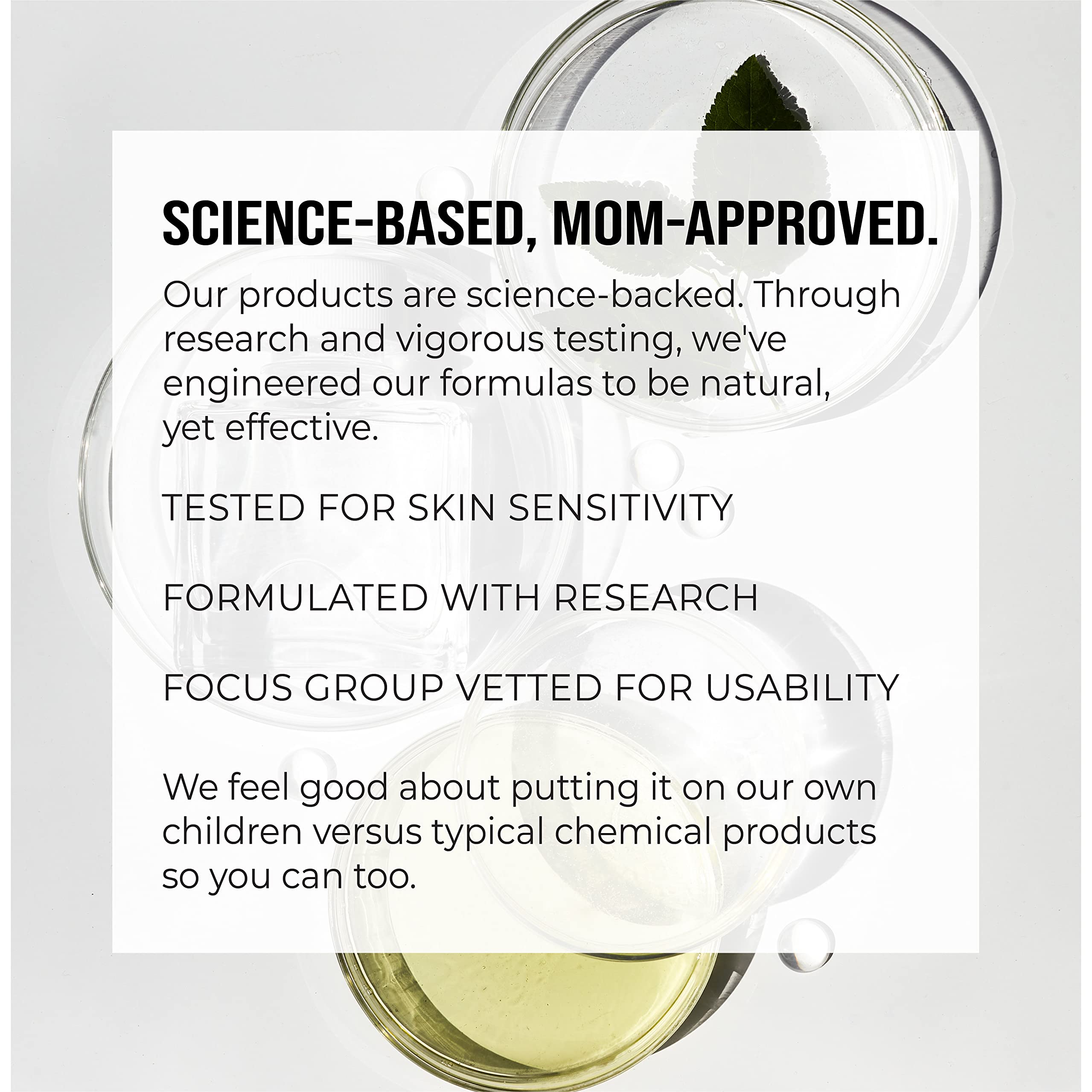 Quitch natural aloe and witch hazel ingredients support gentle relief.