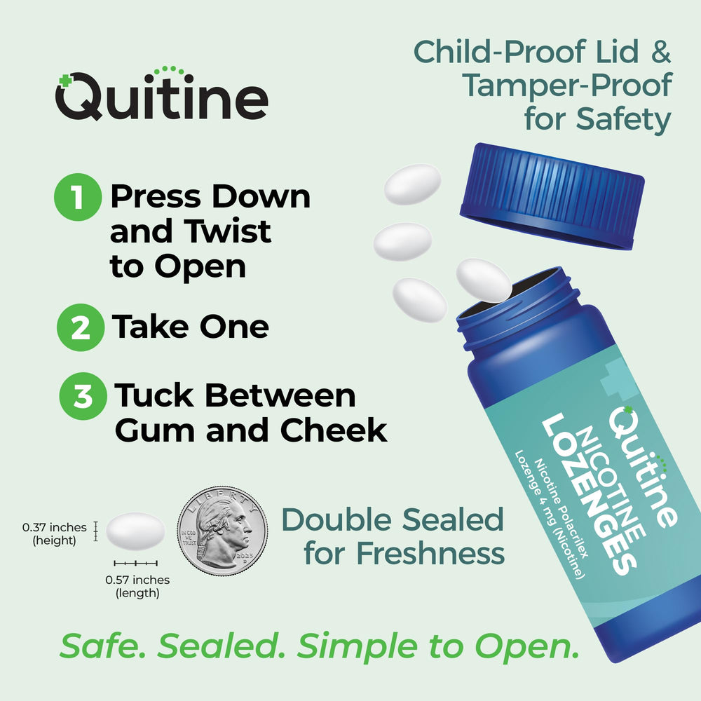Quitine brand pharmacist-crafted relief backed by decades of expertise.
