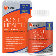 Qunol 5-in-1 Joint Health bottle for daily support.