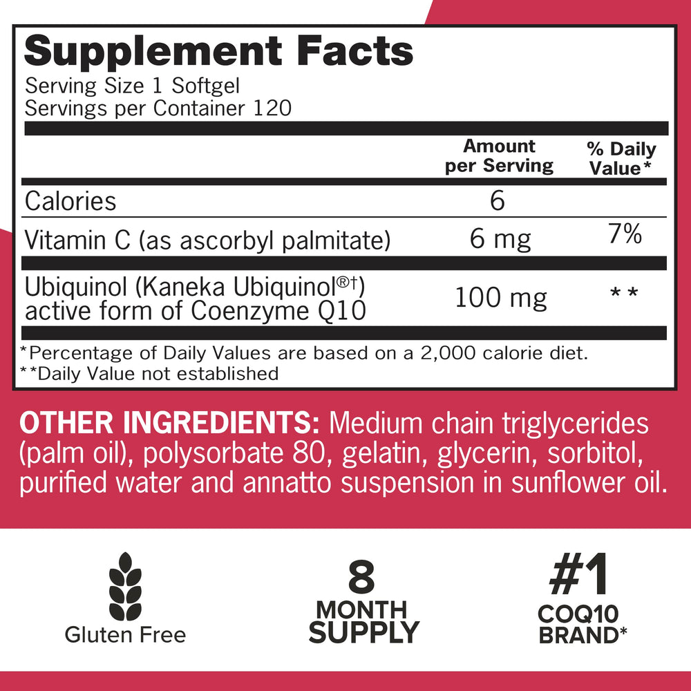 Qunol Mega Ubiquinol CoQ10 pack of two bottles for ongoing use.