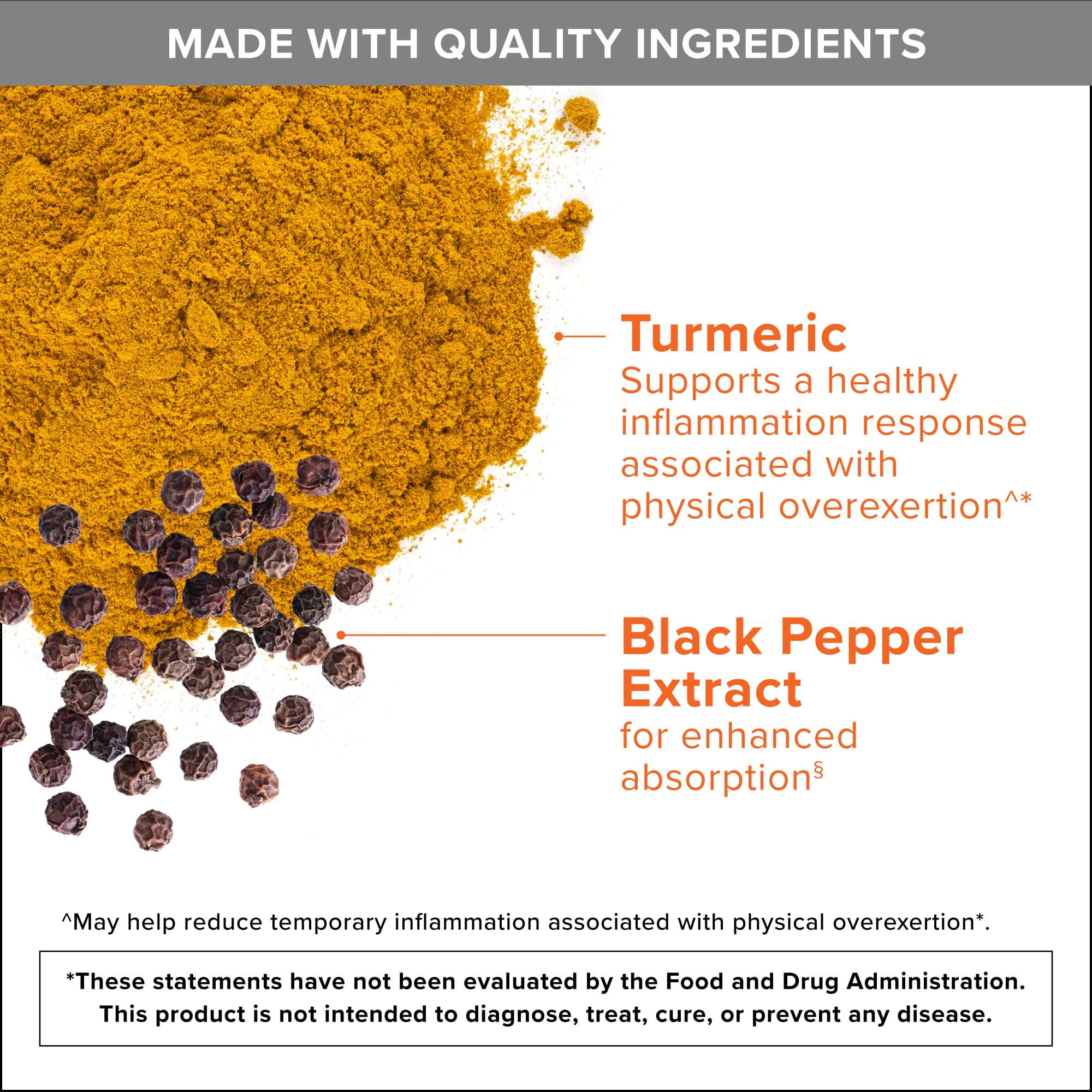 Qunol Turmeric Curcumin potential inflammation support visual