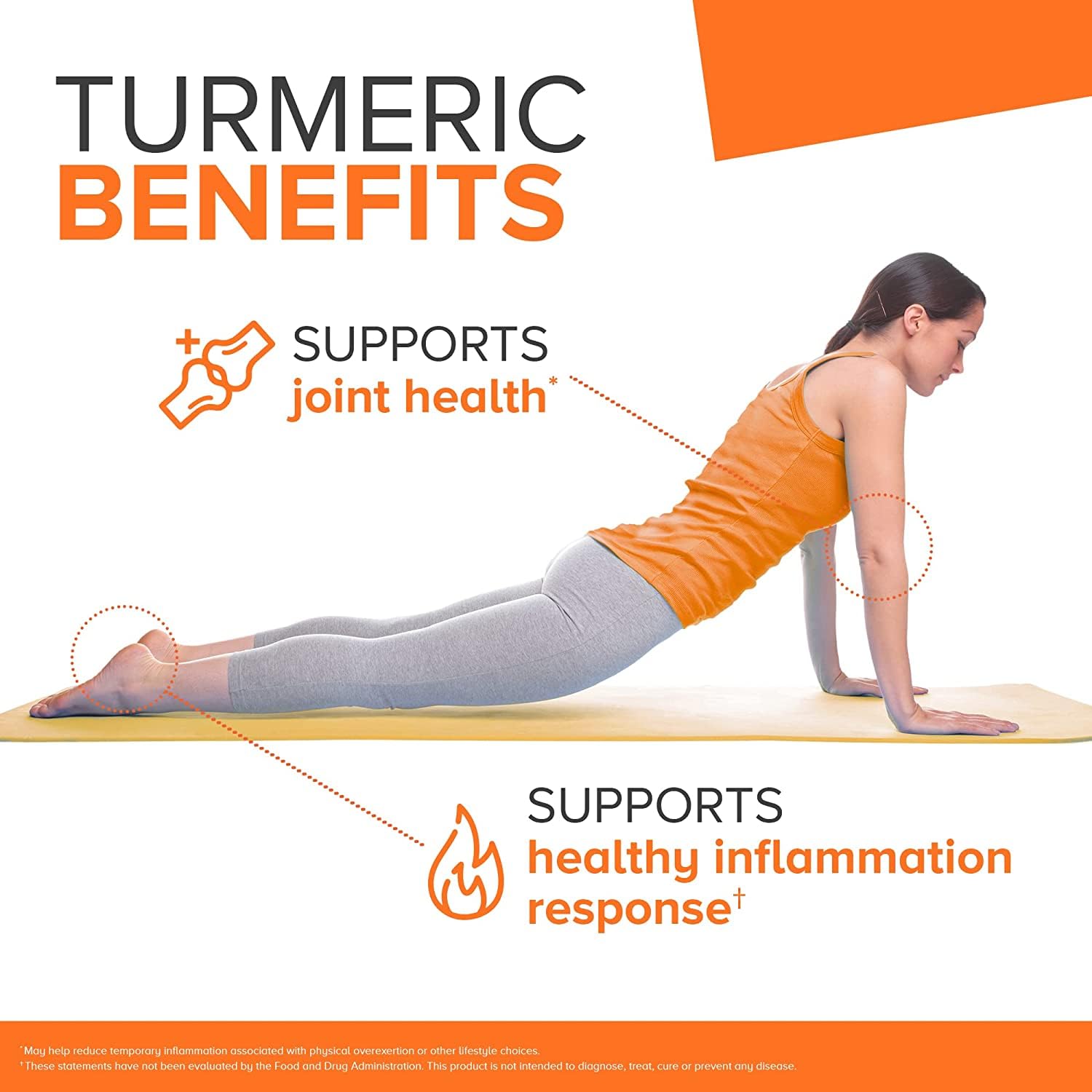 Qunol turmeric packaging indicating two-month, 180-count supply