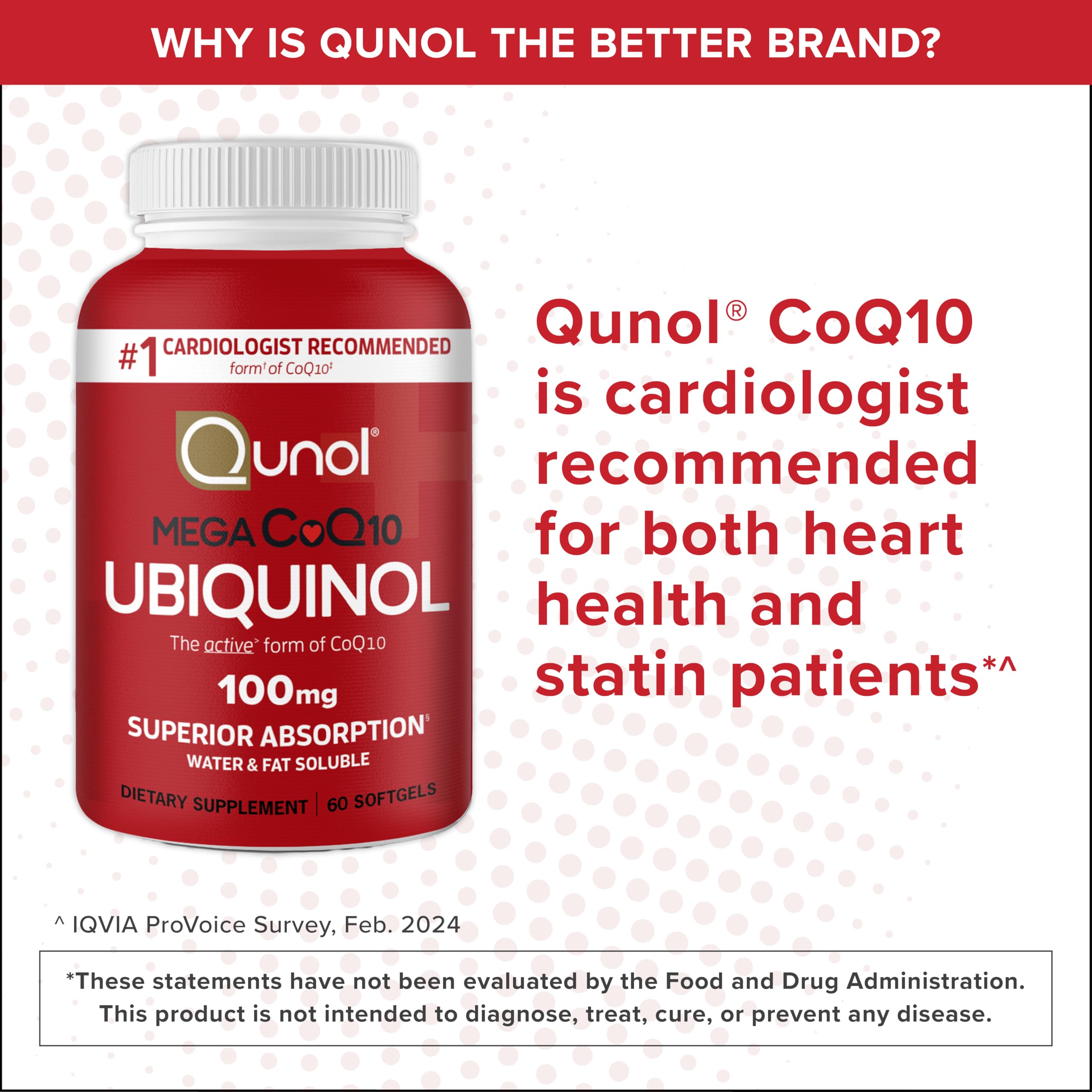 Qunol ubiquinol 100mg softgels gluten-free symbol – suitable for gluten-free diets.
