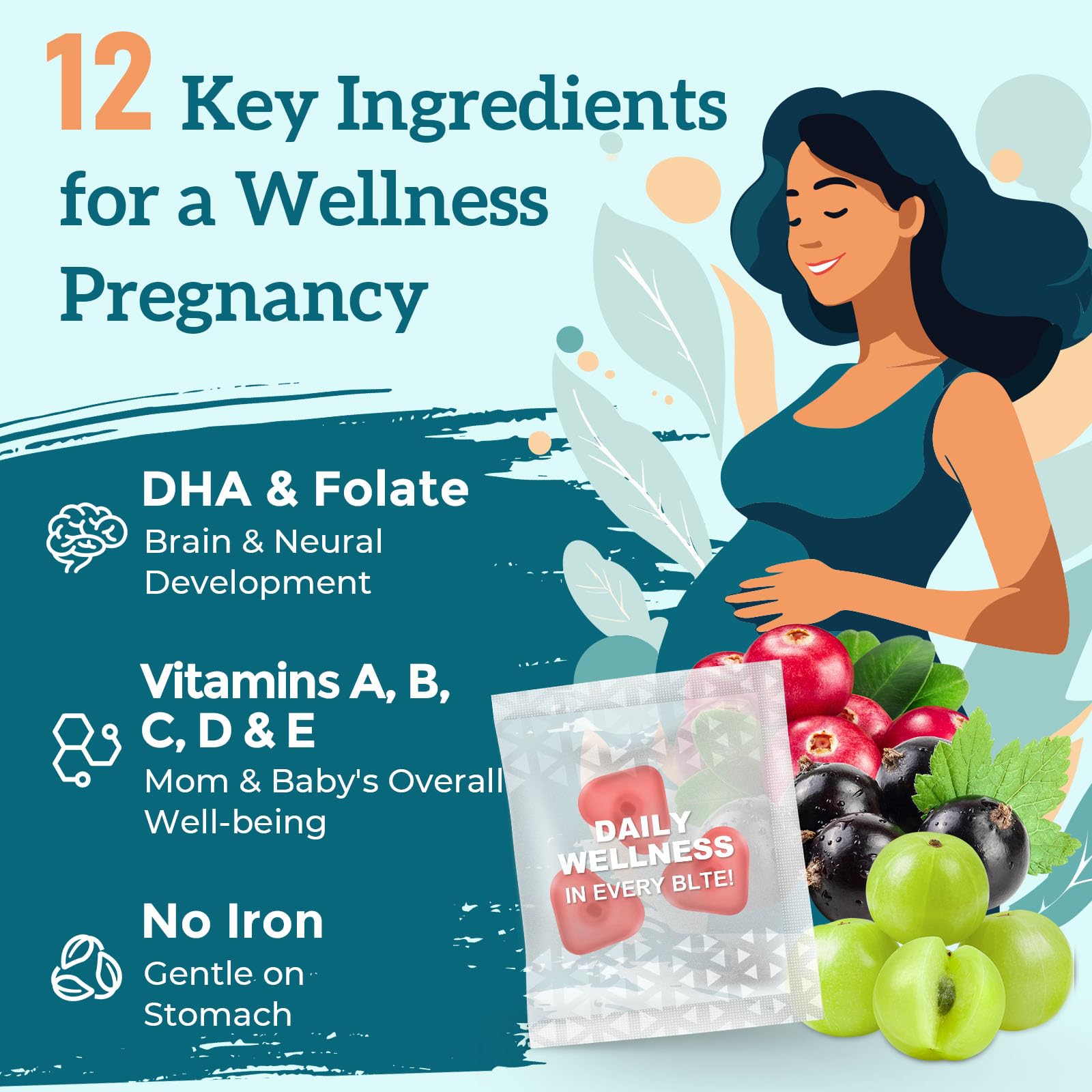 Quorinthiumax Prenatal DHA from algae highlights plant-based nutrition
