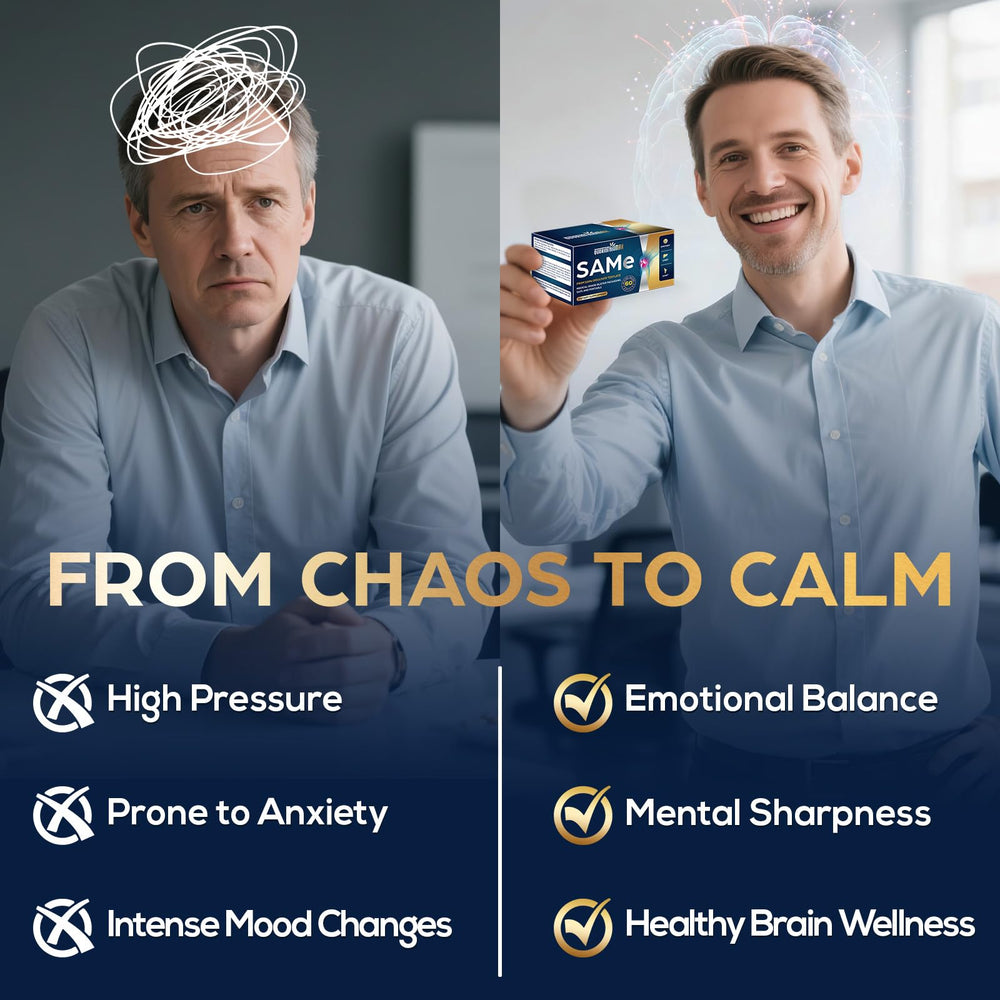 Quorinthiumax SAM-e purity emphasizes a single-ingredient formula for easy use.