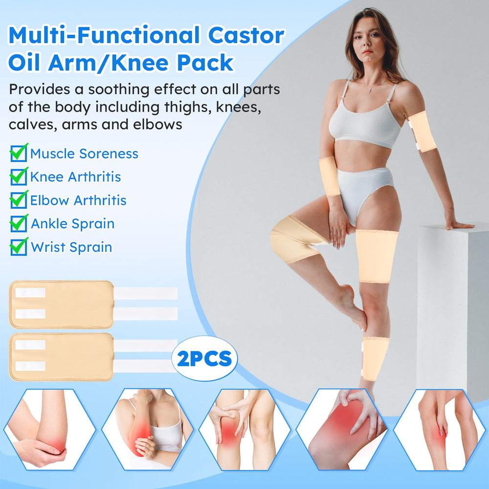 Qupite arm/knee wrap 1 for versatile support and absorption.