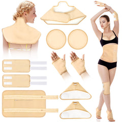 Qupite waist castor oil pack wrap for targeted comfort and deeper absorption.
