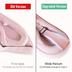 QUWOLACE Nasal Cutout Design eases pressure on the nose bridge