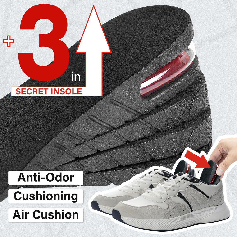 Quxiang height increase insoles removable sole shown for height customization