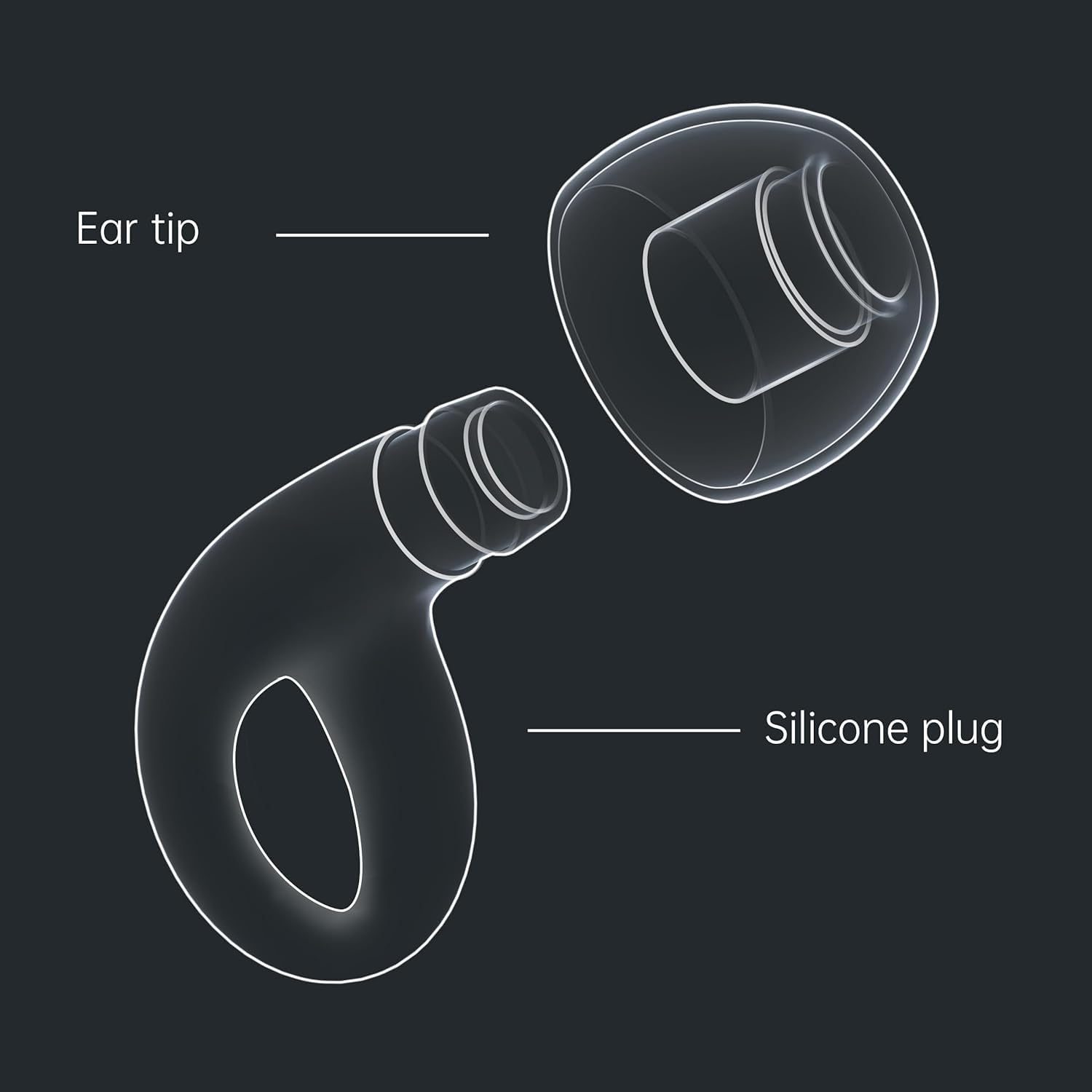 Reusable silicone design is durable and easy to clean.