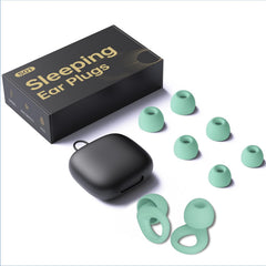 QWH earplugs travel case keeps accessories organized for on-the-go use.