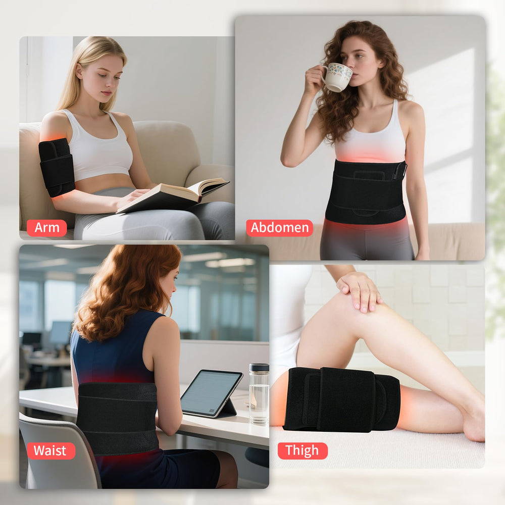 Qworaky belt timer control enables hands-free sessions after work.