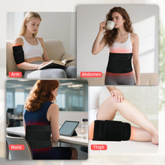 Qworaky belt timer control enables hands-free sessions after work.