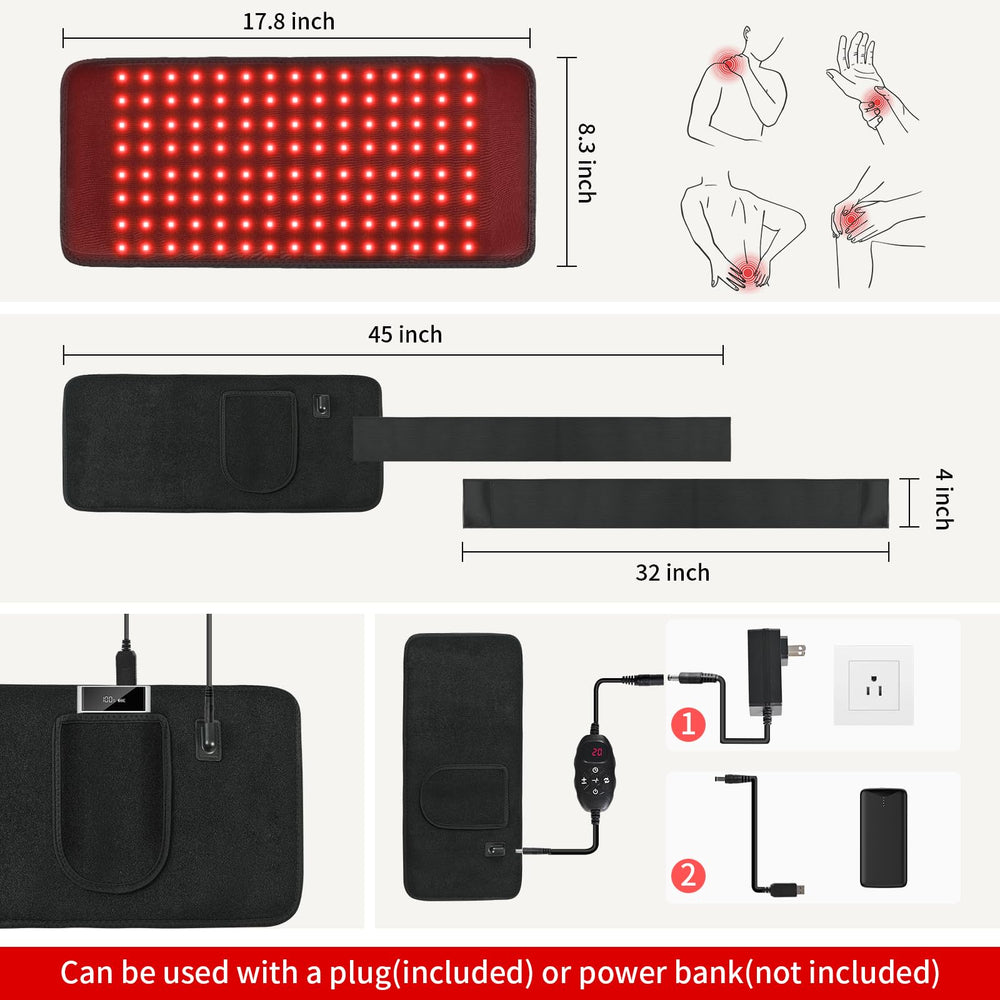 Qworaky portable USB-powered wrap for on-the-go relief.