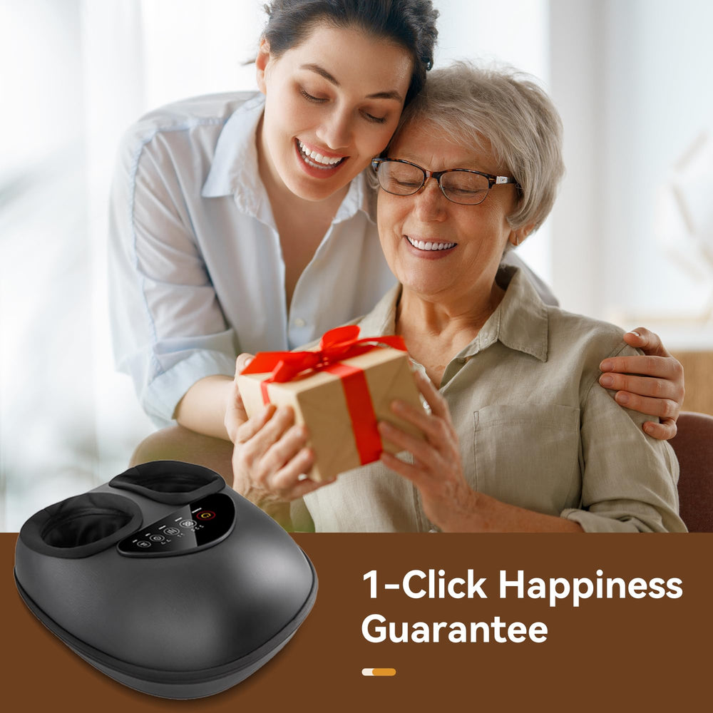 QXC Shiatsu Massager supports feet up to 13 inches