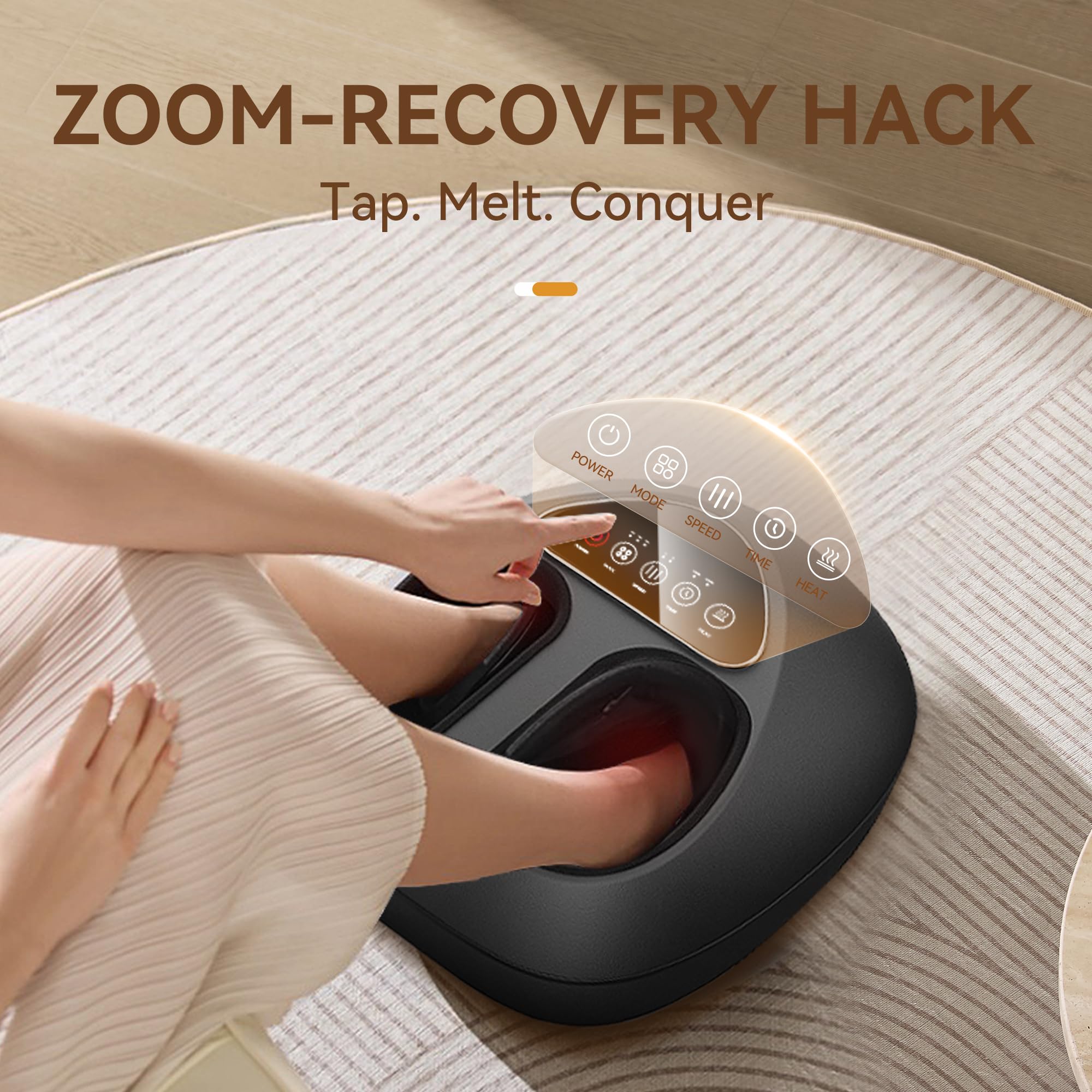 Removable inner sleeves of QXC massager for easy cleaning