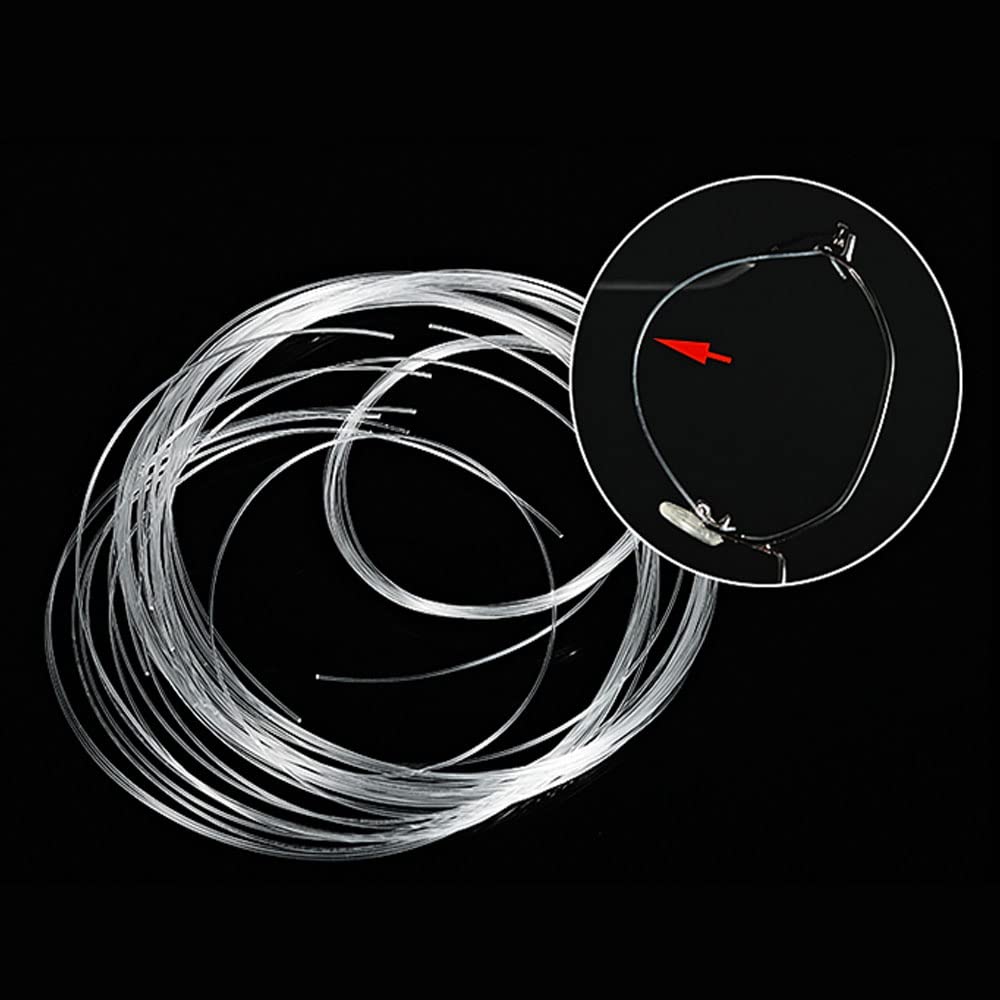 QYAJS eyeglass repair kit half-rim 0.55mm line for precise repairs