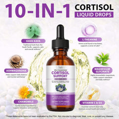 QZFICNJY cortisol drops under tongue for fast absorption