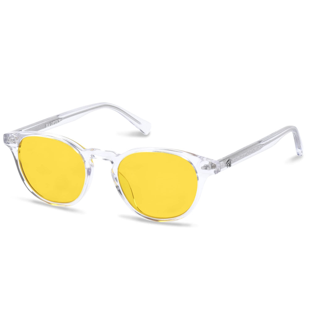 Ra Optics Clyde frame with Daylight Lenses for daytime eye protection and reduced strain.