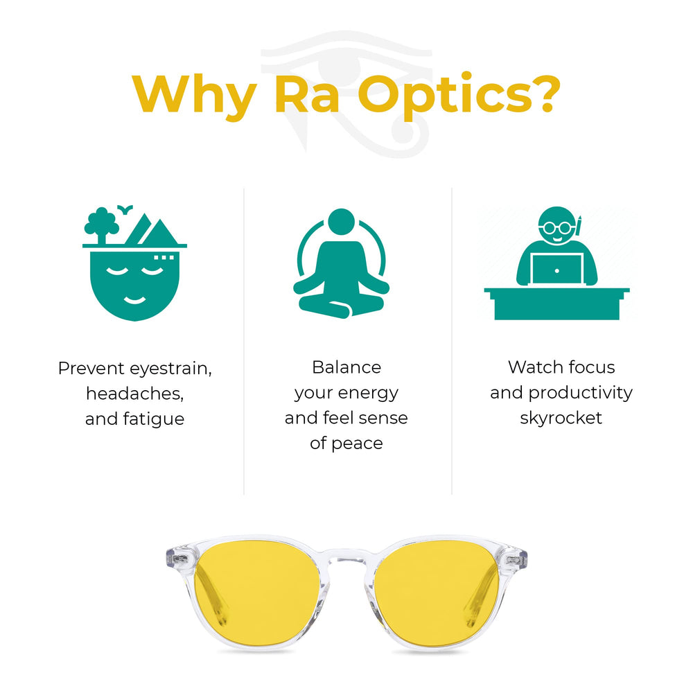Ra Optics Clyde-frame round saddle-bridge blends classic style with lightweight comfort.