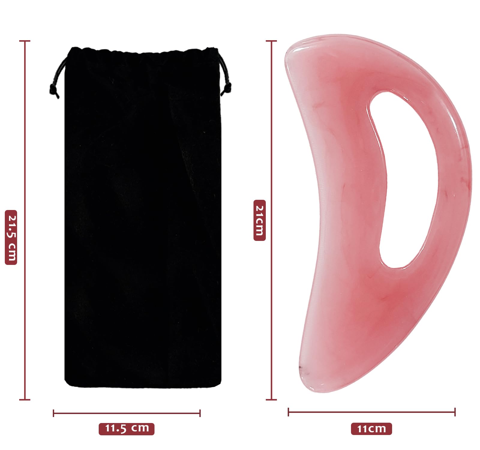RAAFI gua sha tool for glutes and thighs supports smoother contours.