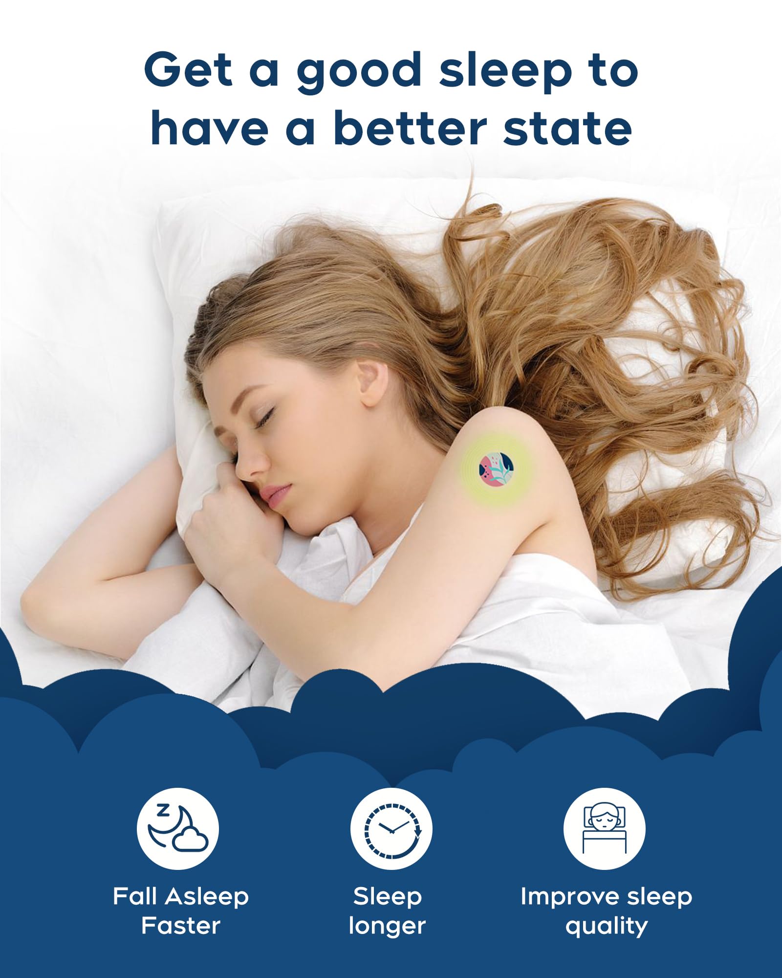 RAAYAM ingredients valerian, hops, and melatonin listed as natural sleep support.