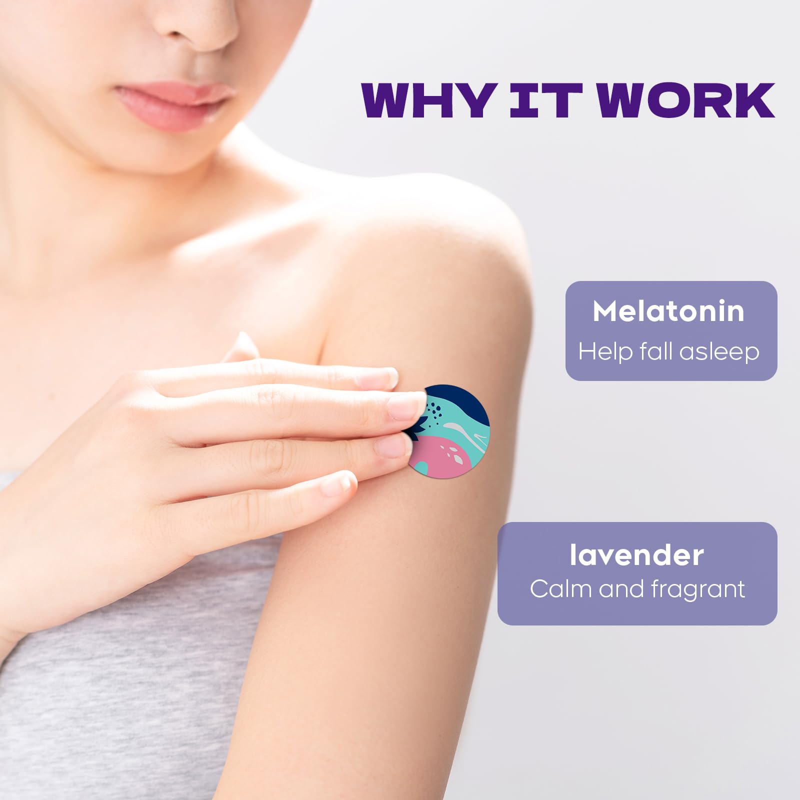 RAAYAM Sleep Patches long-lasting release through the night