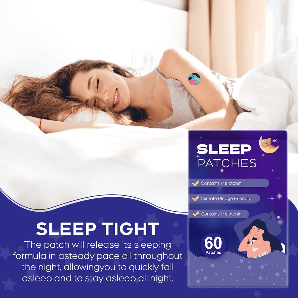 RAAYAM Sleep Patches water-resistant adhesive stays secure overnight