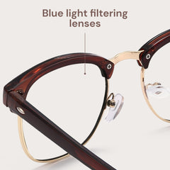 Racico gaming glasses with blue light filter for longer play