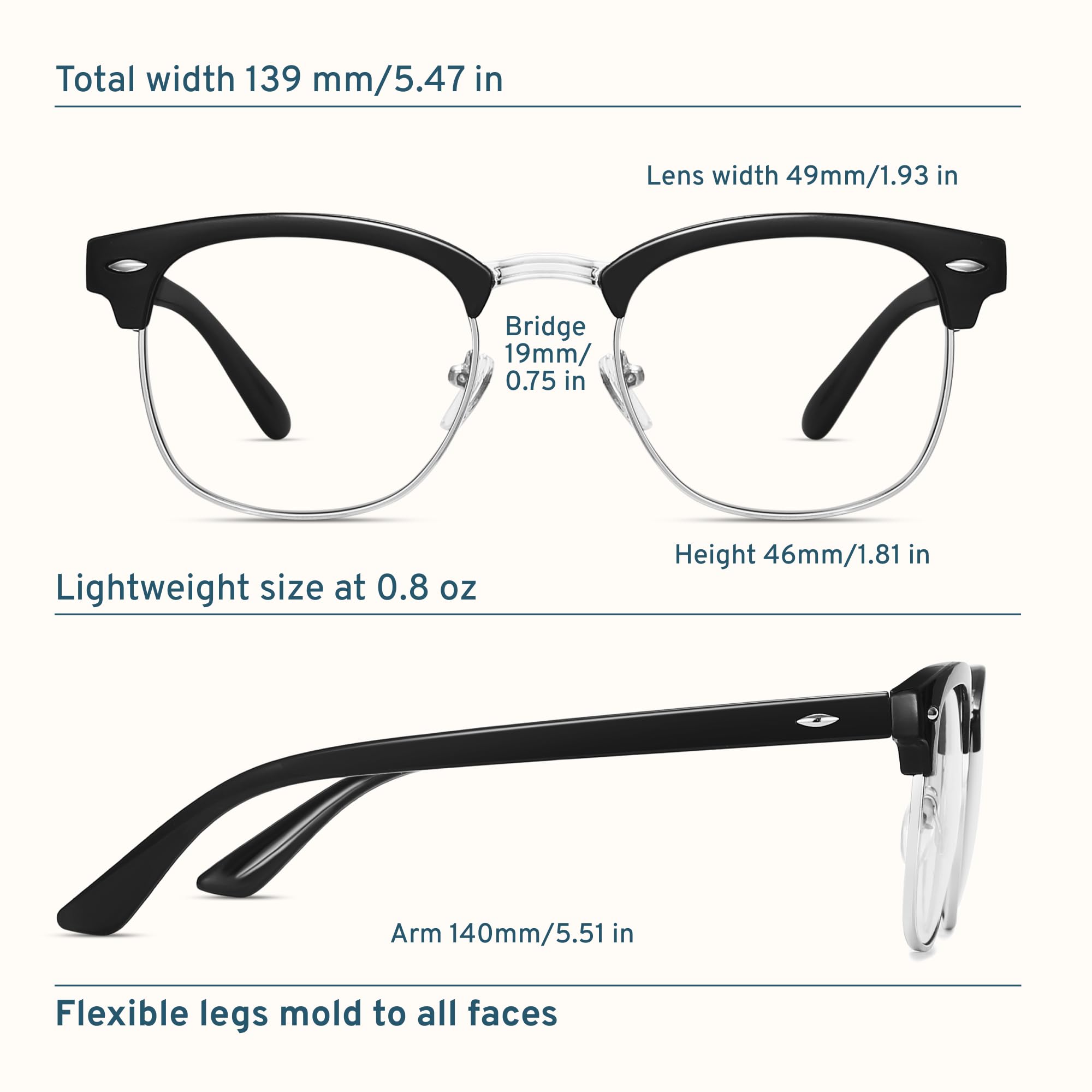 Racico blue light glasses worn during gaming to minimize glare and fatigue.