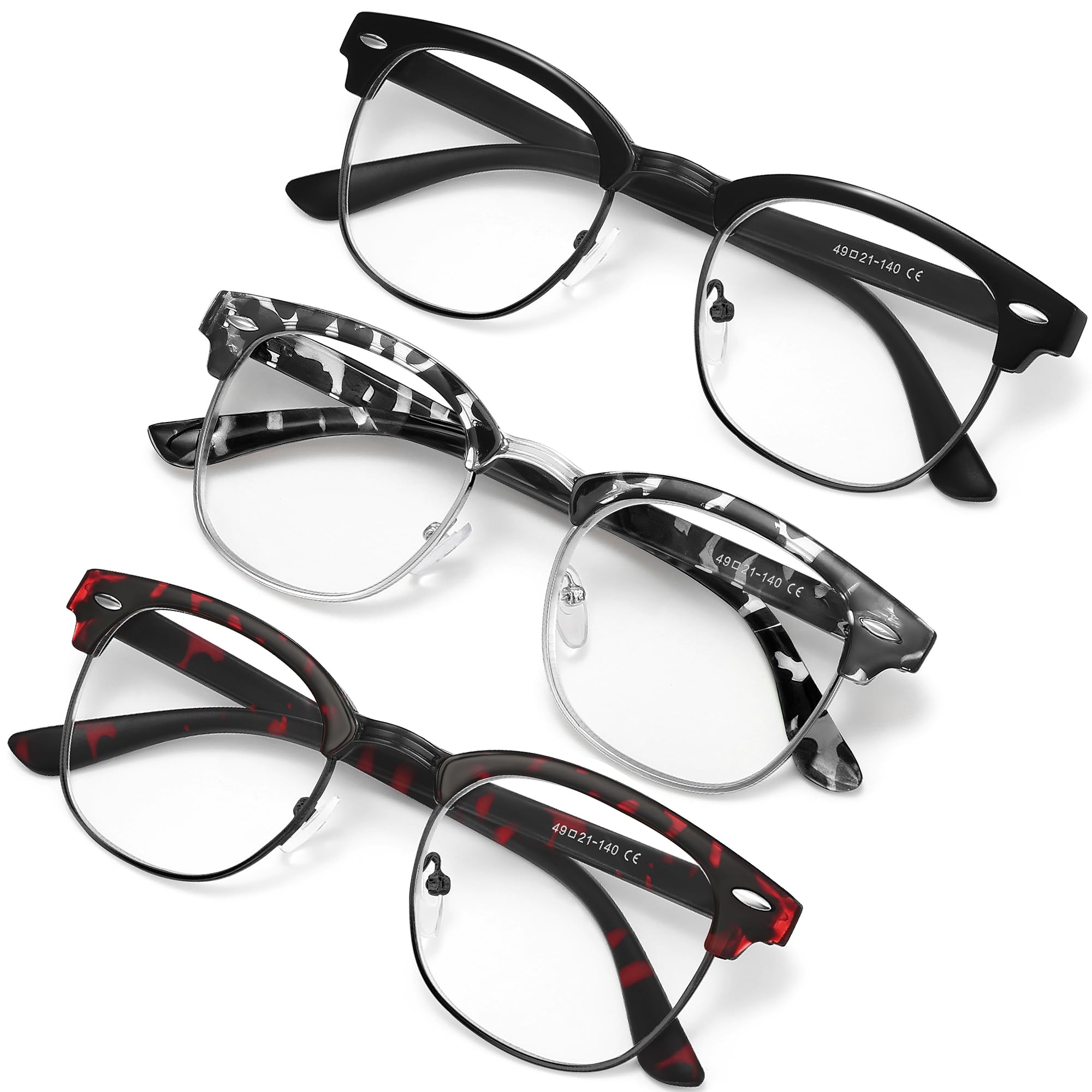 Racico computer blue light blocking glasses reduce eye strain during long screen work