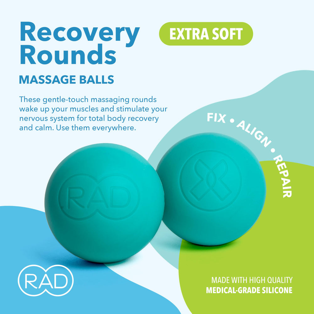 RAD Recovery Rounds underfoot massage for plantar relief during workouts